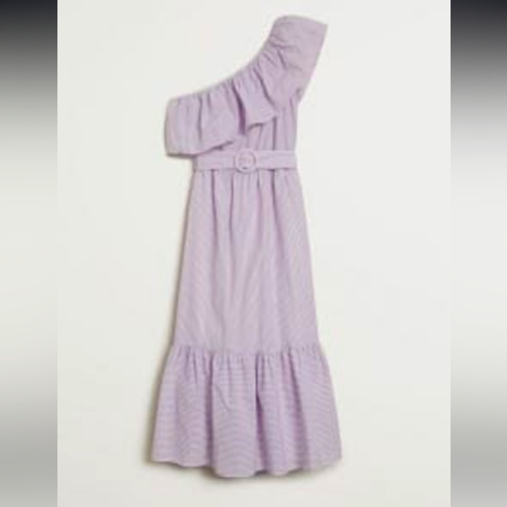 NWT mango one shoulder dress